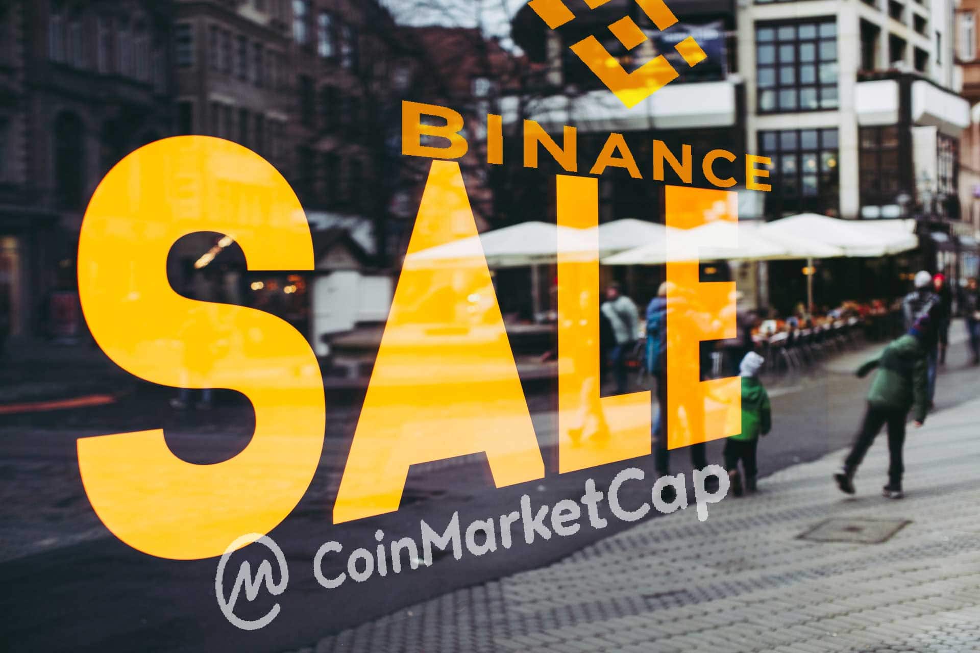 Биржа Binance сменила руководство CoinMarketCap. Заглавный коллаж новости.
