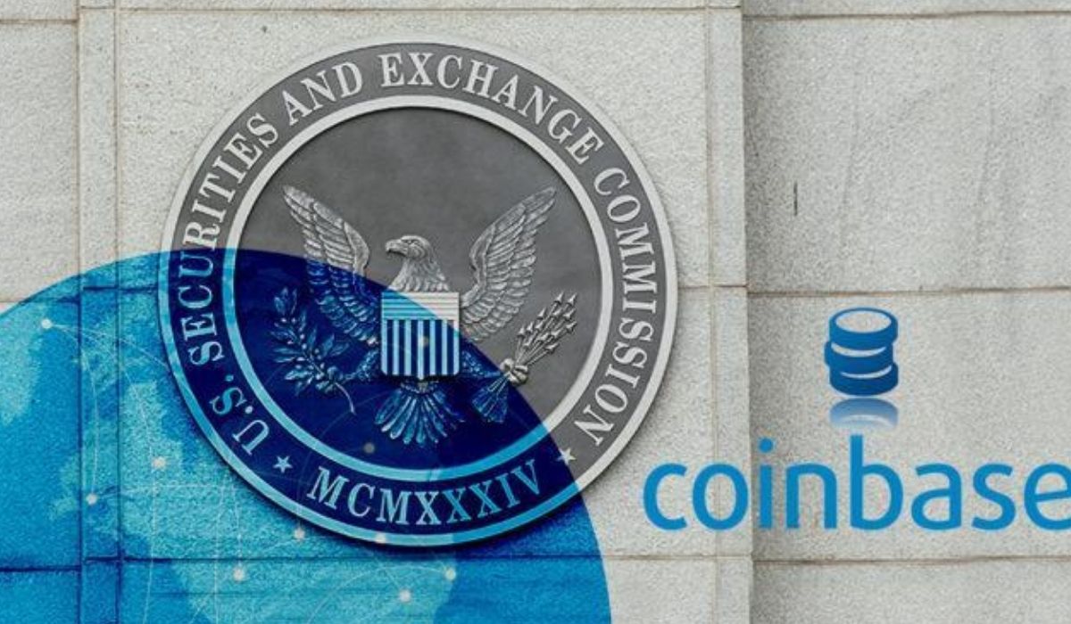 SEC одобрили листинг Coinbase. Заглавный коллаж новости.
