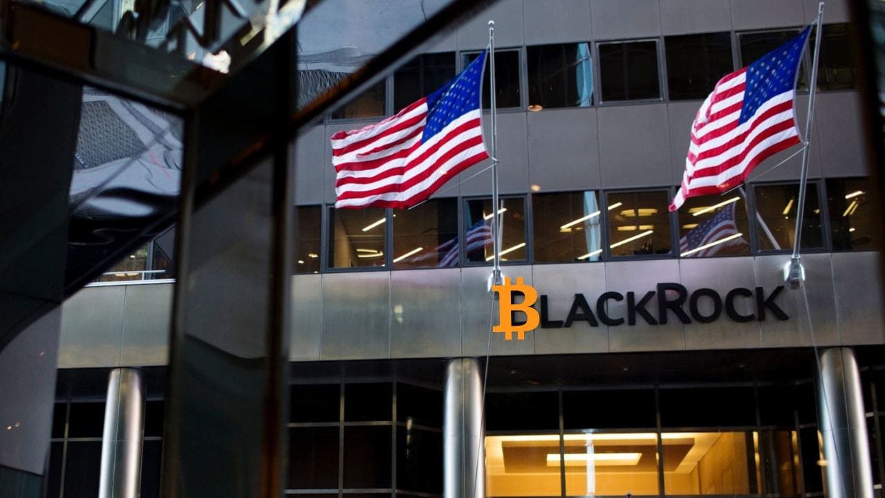 Рынок крипты > Google | Coinbase оценивается в $77 млрд | BlackRock заинтересовались биткоином. Заглавный коллаж новости.