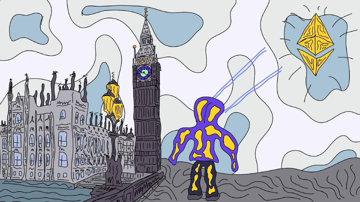 London is the capital of Ethereum. Заглавный коллаж статьи.