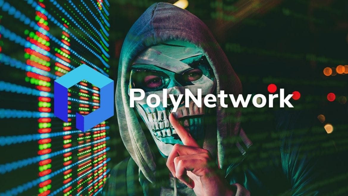 Хакер, взломавший Poly Network, вернул $340 млн украденных средств. Заглавный коллаж новости.