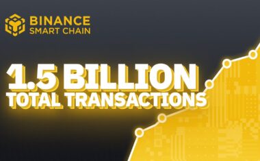 В Binance Smart Chain зафиксирована 1,5-миллирадная транзакция.