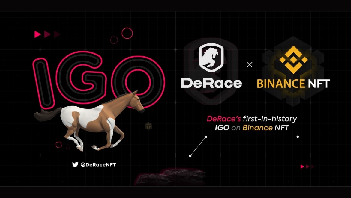 Binance NFT анонсировала размещение IGO для проекта DeRace.