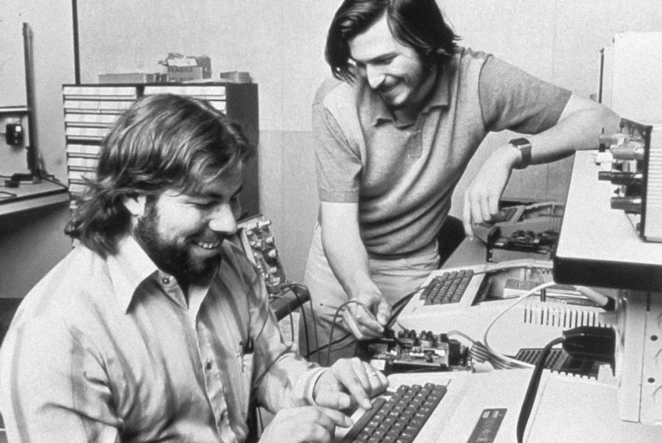 Cтив Возняк и Стив Джобс, 1970-ые / Источник: nydailynews.com