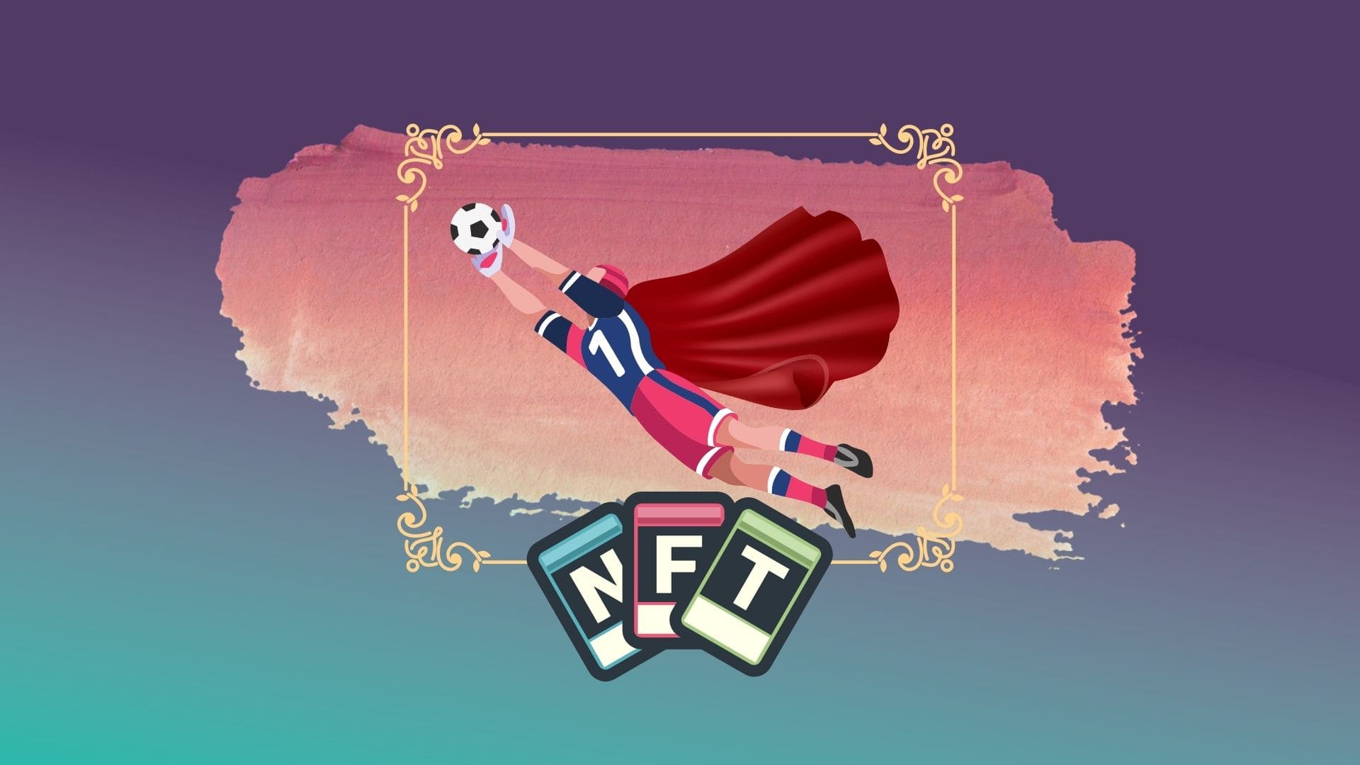 NFT в виде футболистов-супергероев