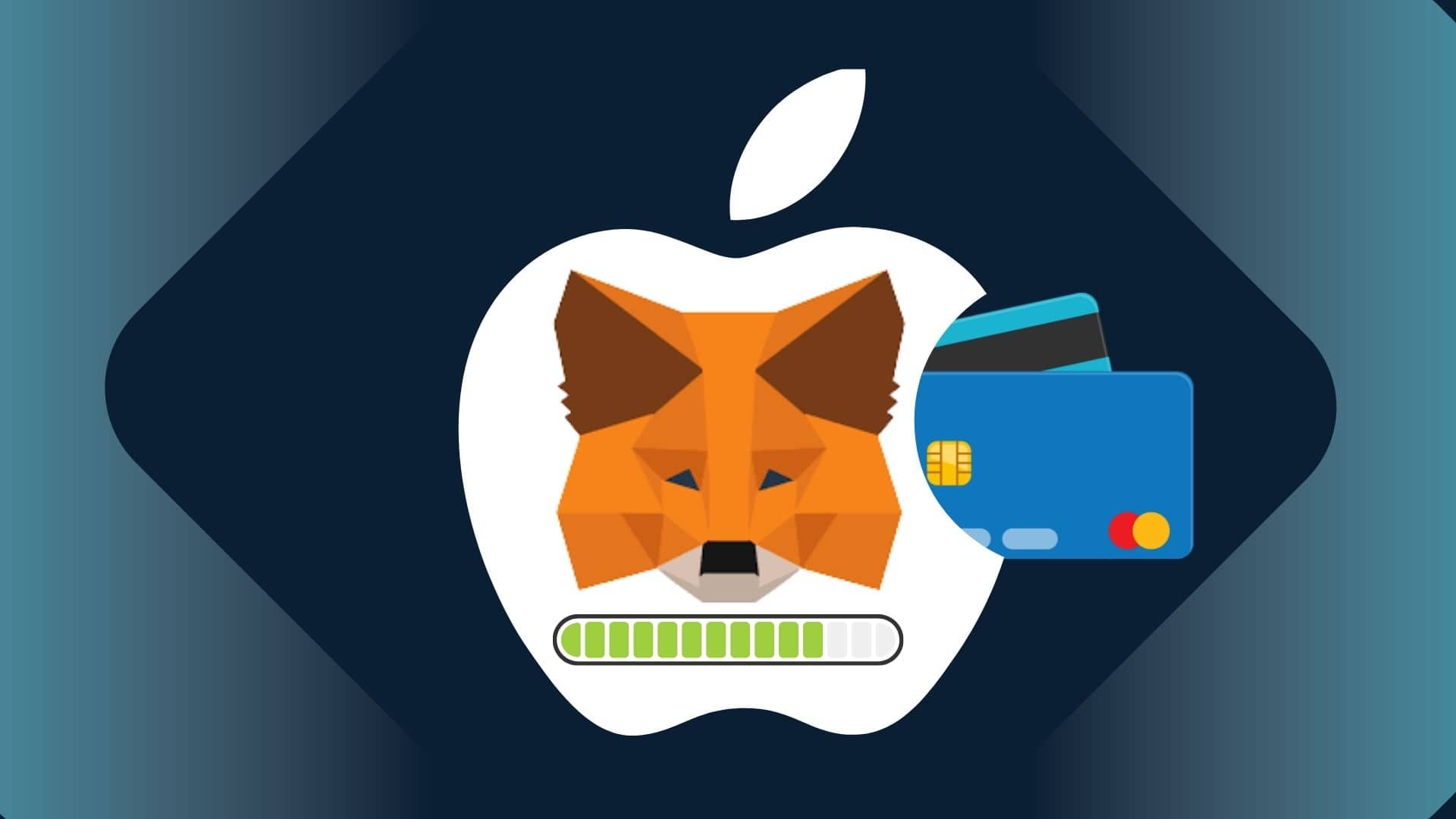 MetaMask добавил интеграцию с Apple Pay. Заглавный коллаж новости.