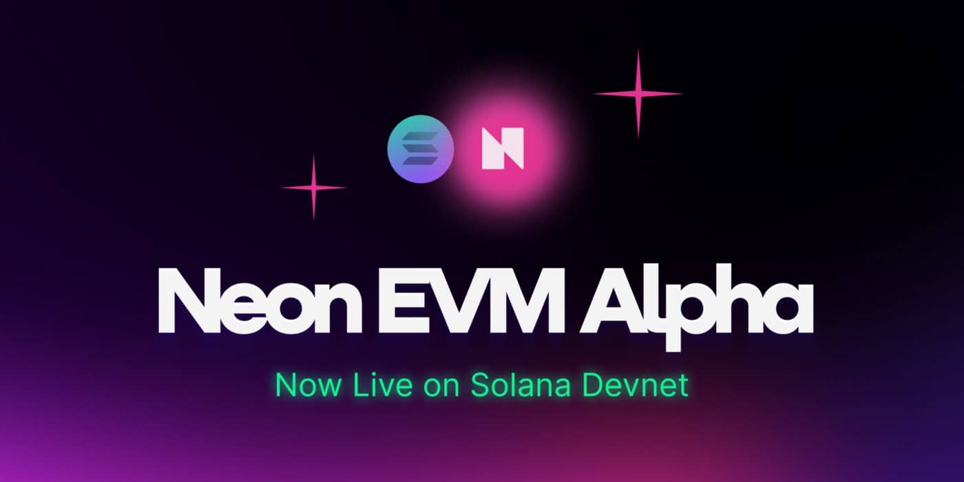 В Solana Devnet появилась альфа-версия Neon EVM. Заглавный коллаж новости.