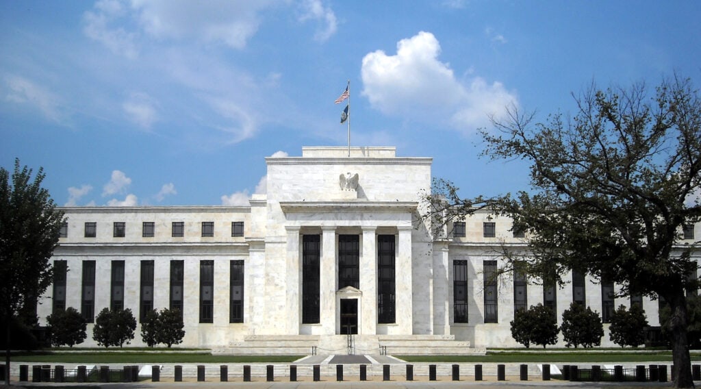 Штаб-квартира ФРС в Вашингтоне.