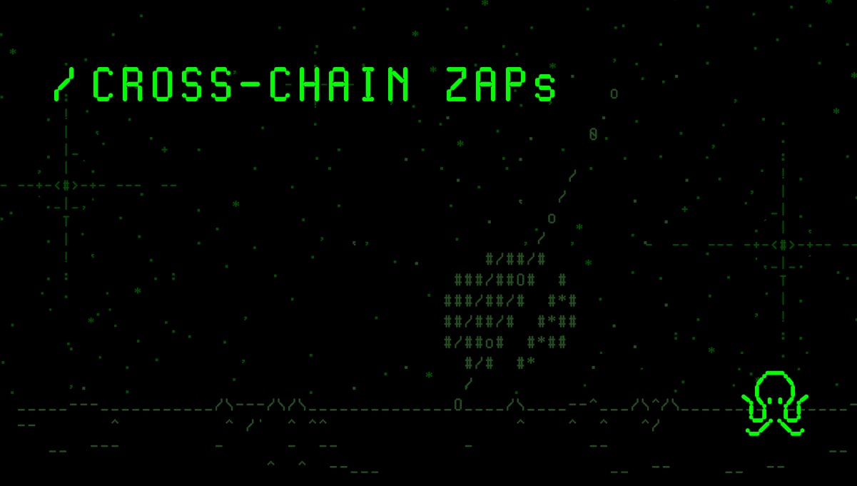 Symbiosis автоматизировали предоставление ликвидности с помощью кроссчейн zaps. Заглавный коллаж новости.