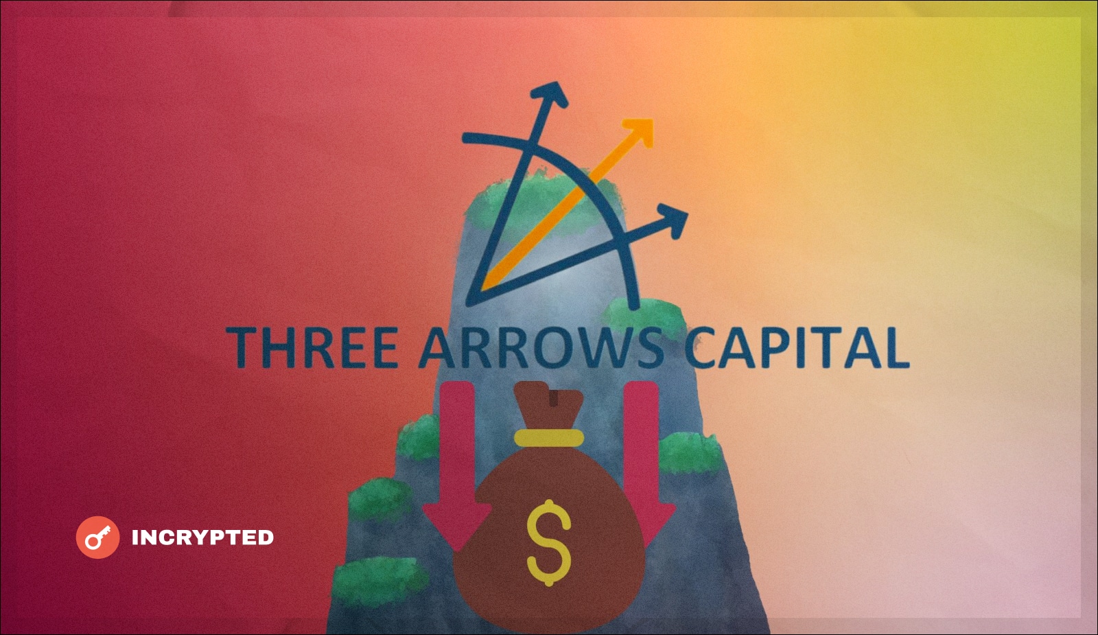 Фонд Three Arrows Capital за шаг до ликвидации на 211 тыс ETH. Заглавный коллаж новости.