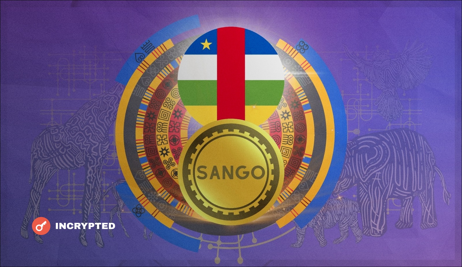 Sango Coin: ЦАР запускает собственную криптовалюту. Заглавный коллаж новости.