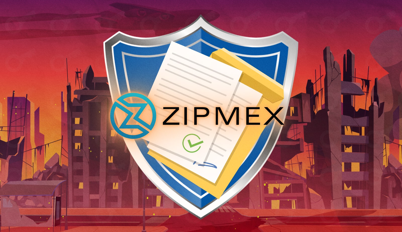 Zipmex подала прошение о защите от банкротства. Заглавный коллаж новости.