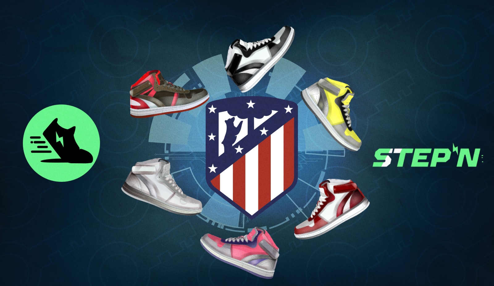 M2E game STEPN has received a powerful partner - FC Atlético Madrid