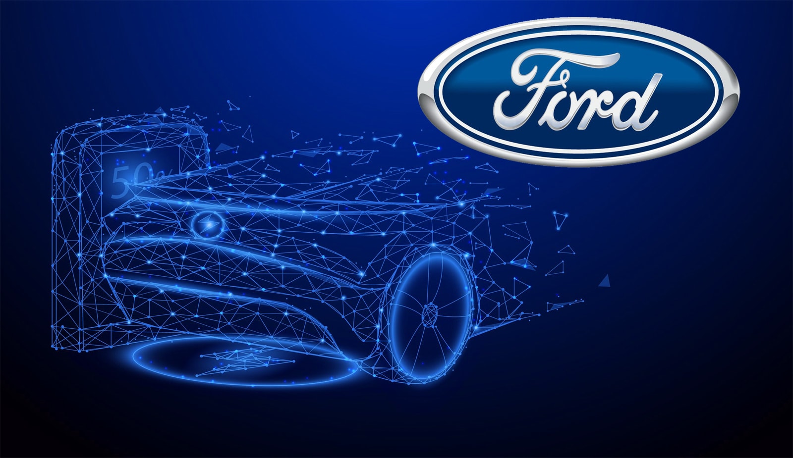 Ford “ныряет” в метавселенную и регистрирует 19 товарных крипто-знаков. Заглавный коллаж новости.