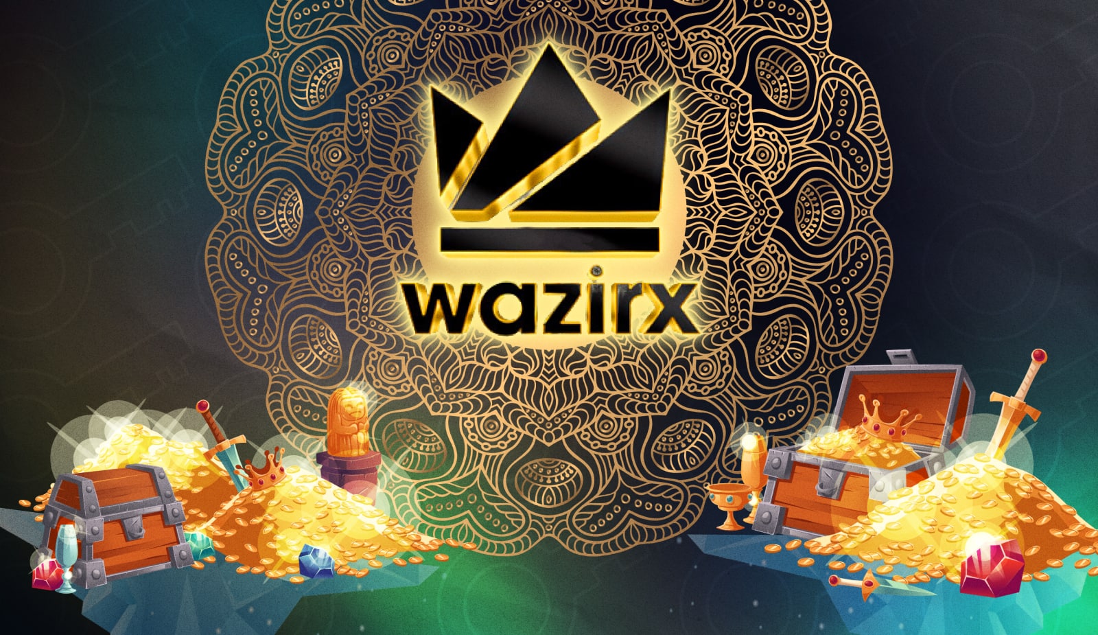 Регулятор в Индии разморозил счета WazirX. Заглавный коллаж новости.