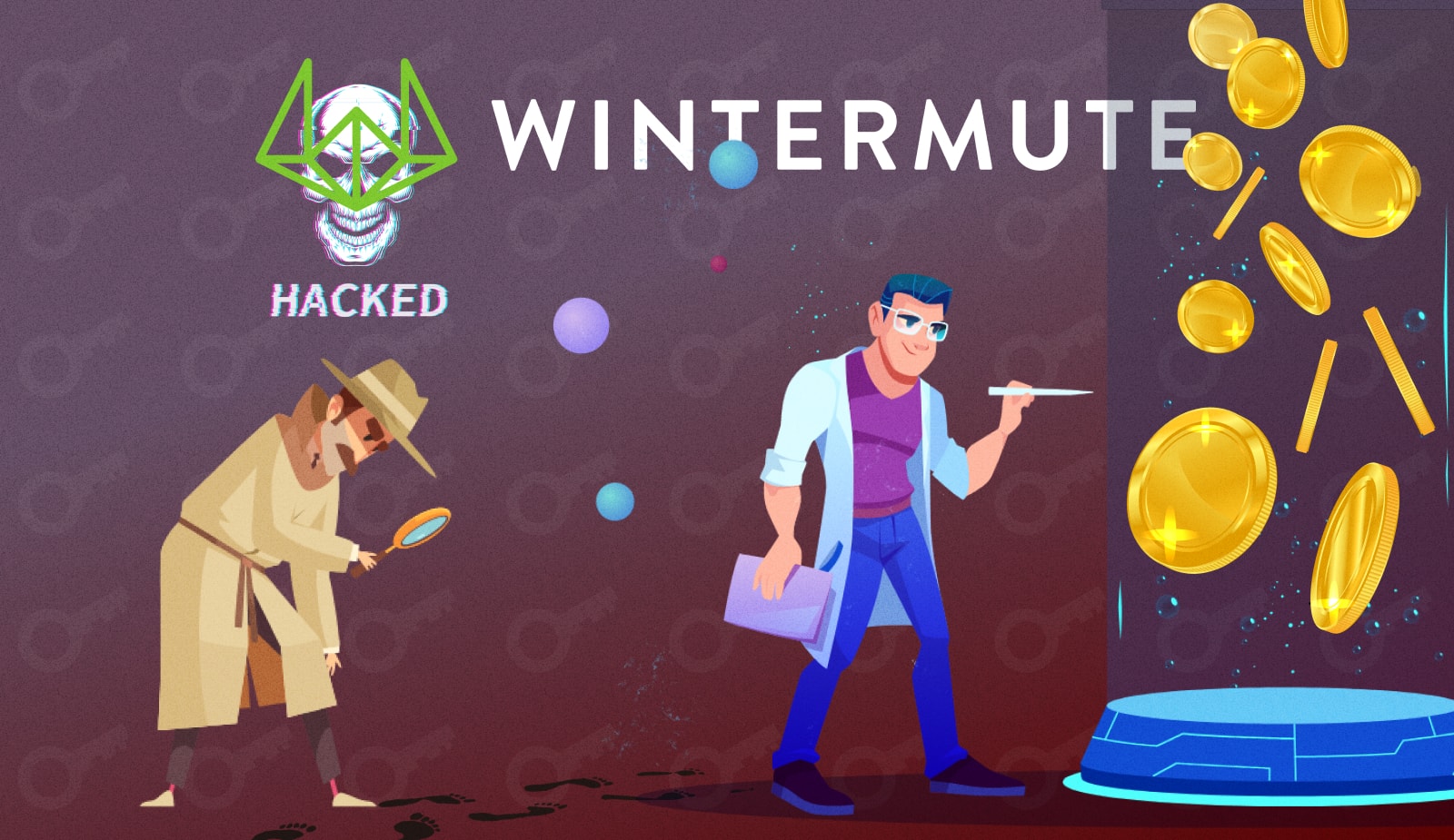 Джерело: Wintermute була атакована «зсередини». Головний колаж новини.