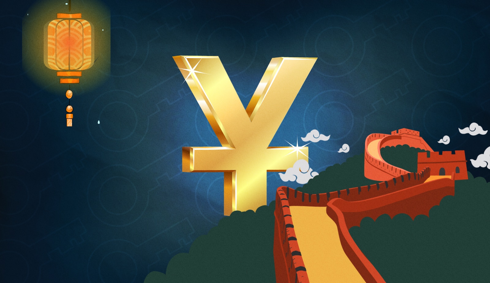 Китай предложил создать «азиатский юань», чтобы ослабить доллар. Заглавный коллаж новости.