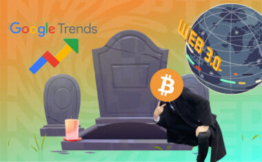 Google Trends: Похоже, инвесторы начали больше верить в Web3, и меньше узнавать о смерти биткоина