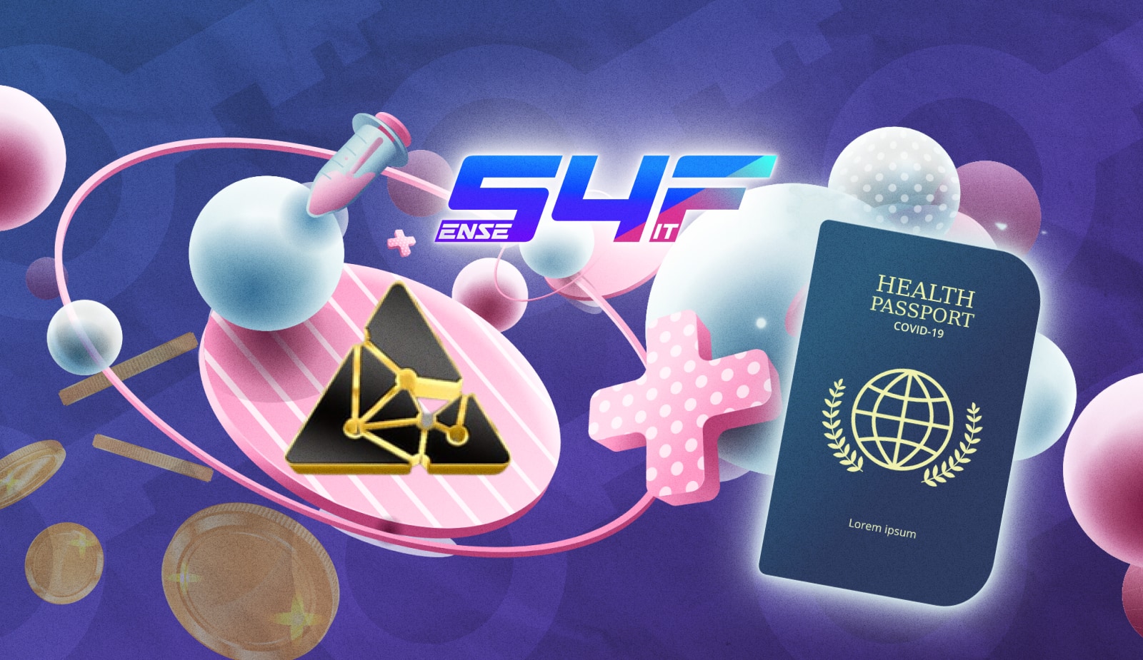 Itheum и Sense4FIT выпустят блокчейн-паспорта здоровья. Заглавный коллаж новости.