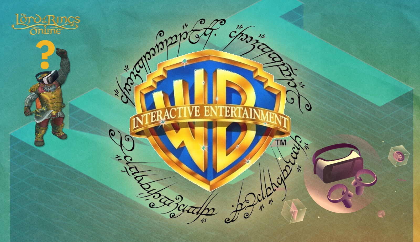 Warner Bros випустила Web3-версію «Володаря перснів». Головний колаж новини.