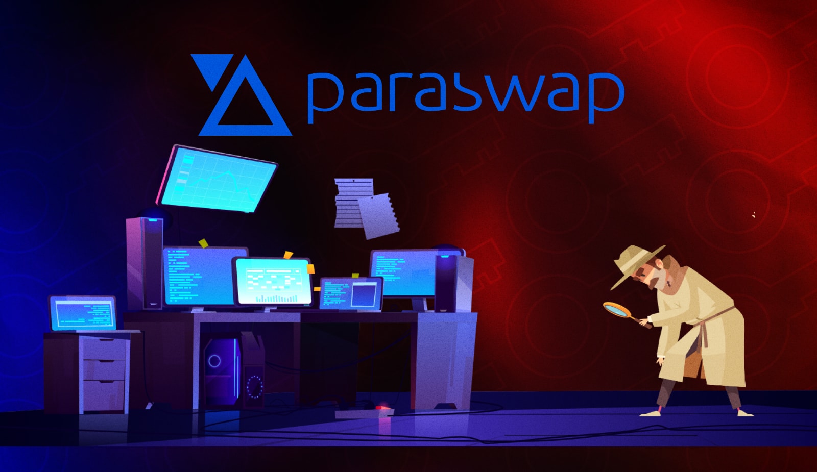 ParaSwap расследует возможный взлом закрытого ключа. Заглавный коллаж новости.