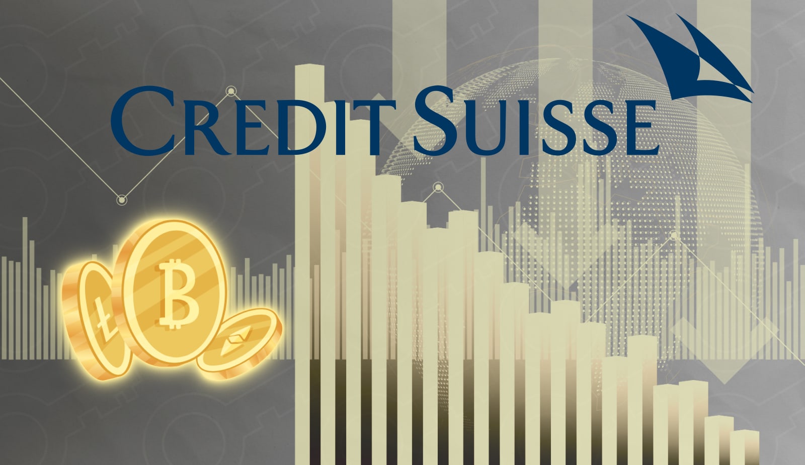 Credit Suisse на крок від банкрутства. Чому криптовалюта від цього виграє? Головний колаж новини.