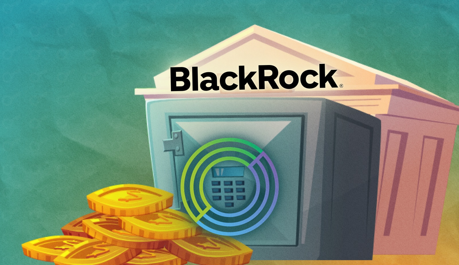 Circle перенесе свої резерви до спеціального фонду BlackRock. Головний колаж новини.