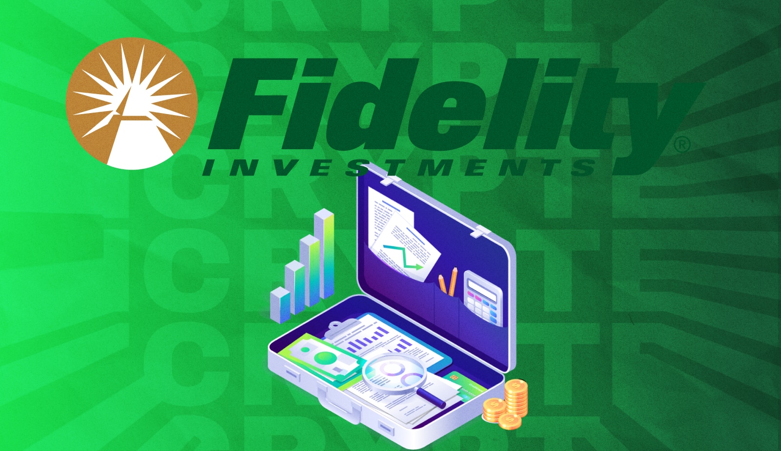Fidelity наконец открывает платформу для розничных инвесторов. Заглавный коллаж новости.