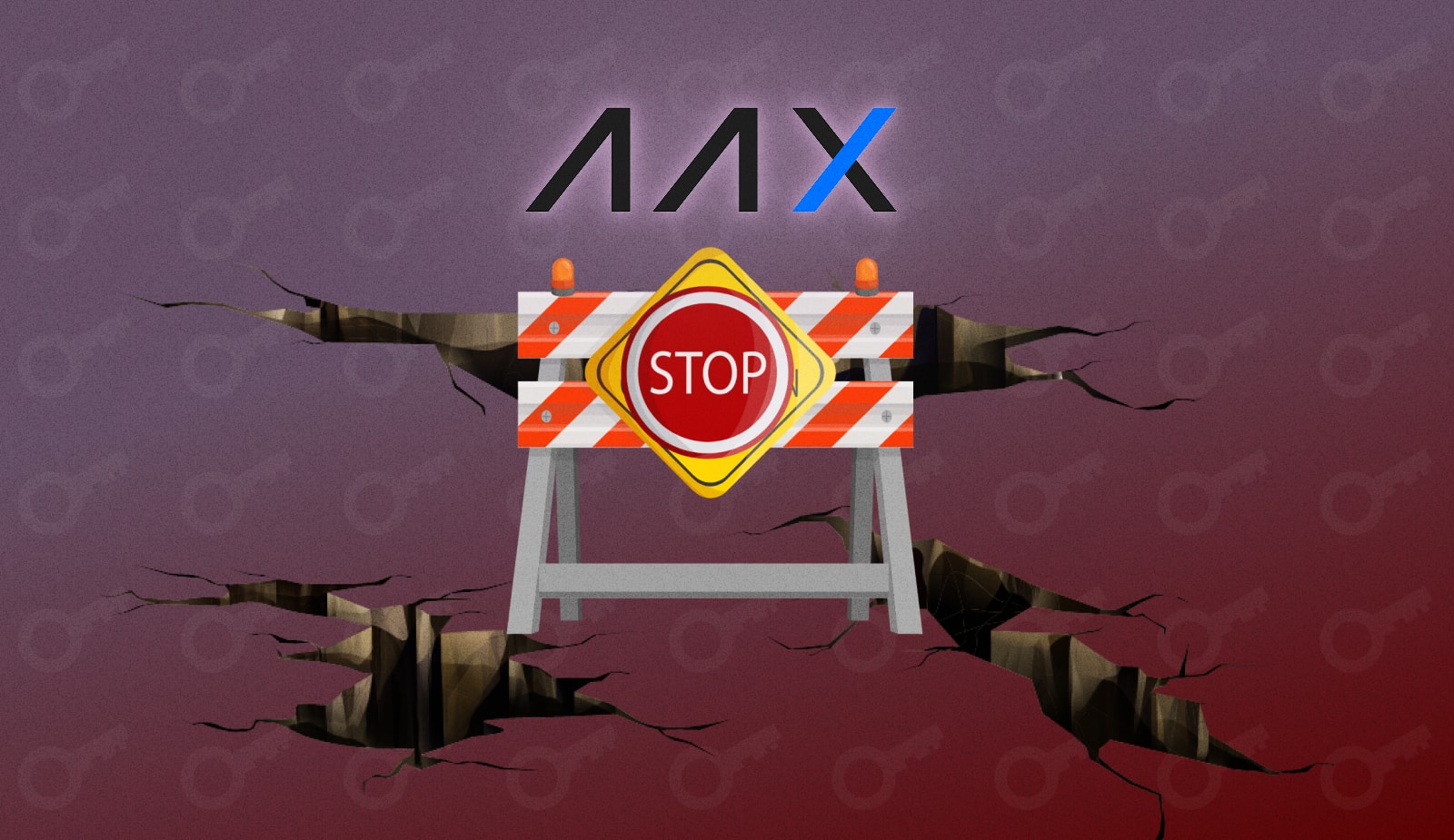 AAX заявляет, что приостановка вывода средств не связана с крахом FTX. Заглавный коллаж новости.