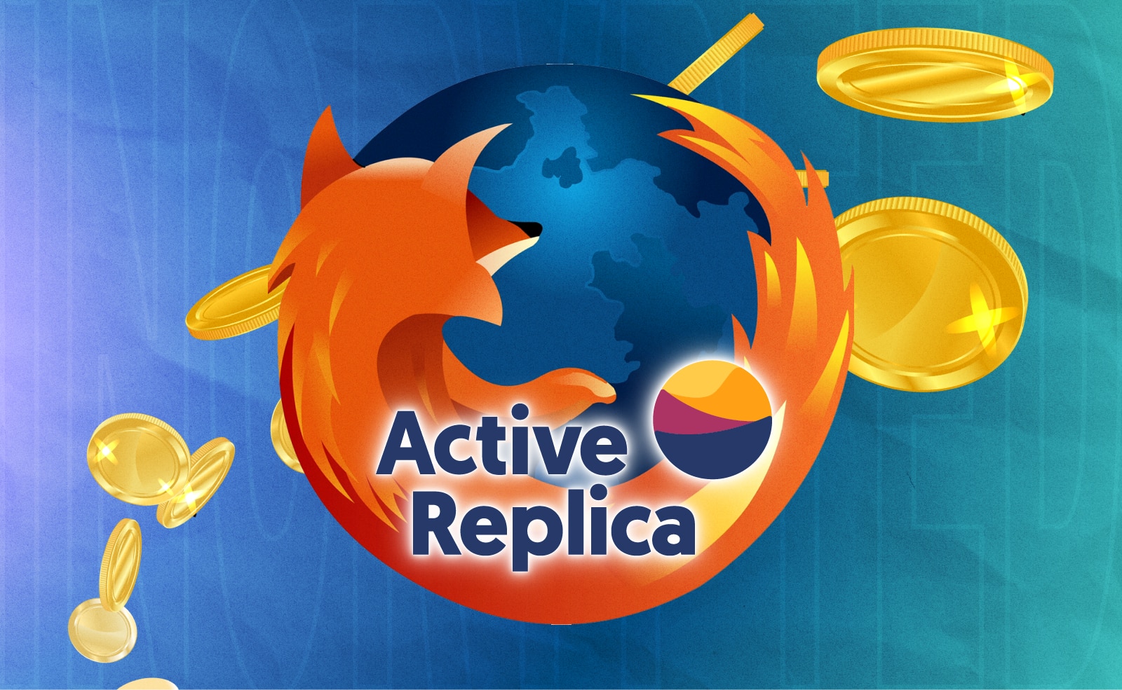Интернет-браузер Mozilla приобрел Active Replica в рамках своей экосистемы Hubs creator. Заглавный коллаж новости.