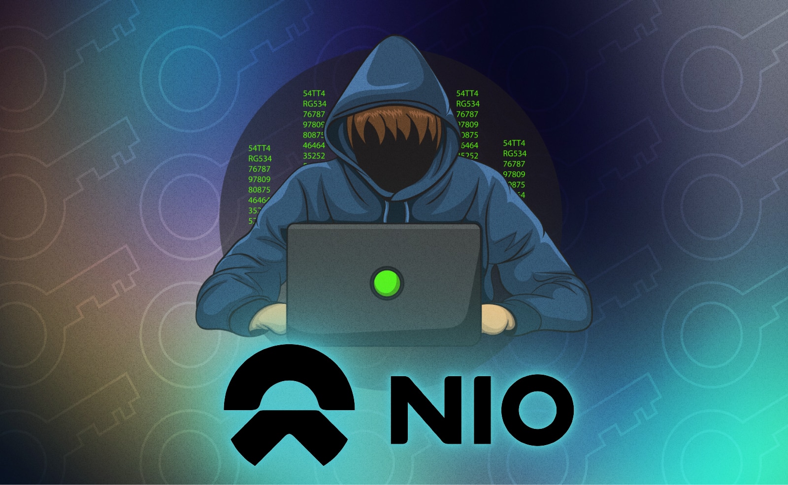 Хакери зламали базу китайського виробника електрокарів NIO і вимагають викуп у BTC. Головний колаж новини.