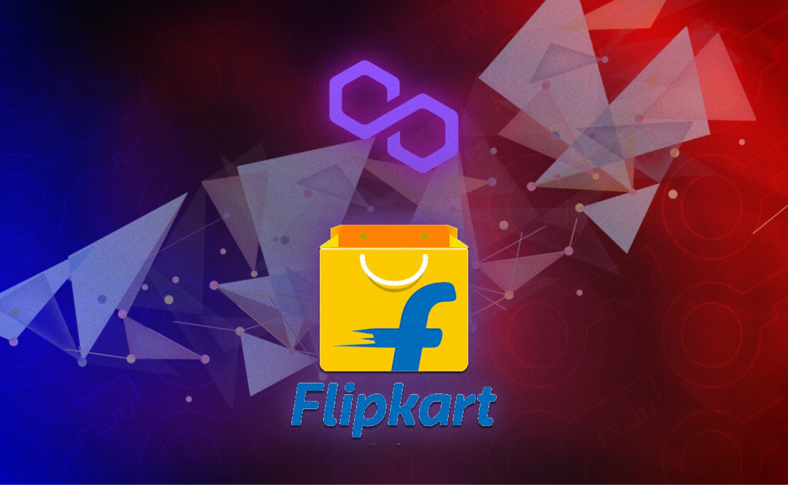 Polygon став партнером топового маркетплейса Flipkart. Головний колаж новини.