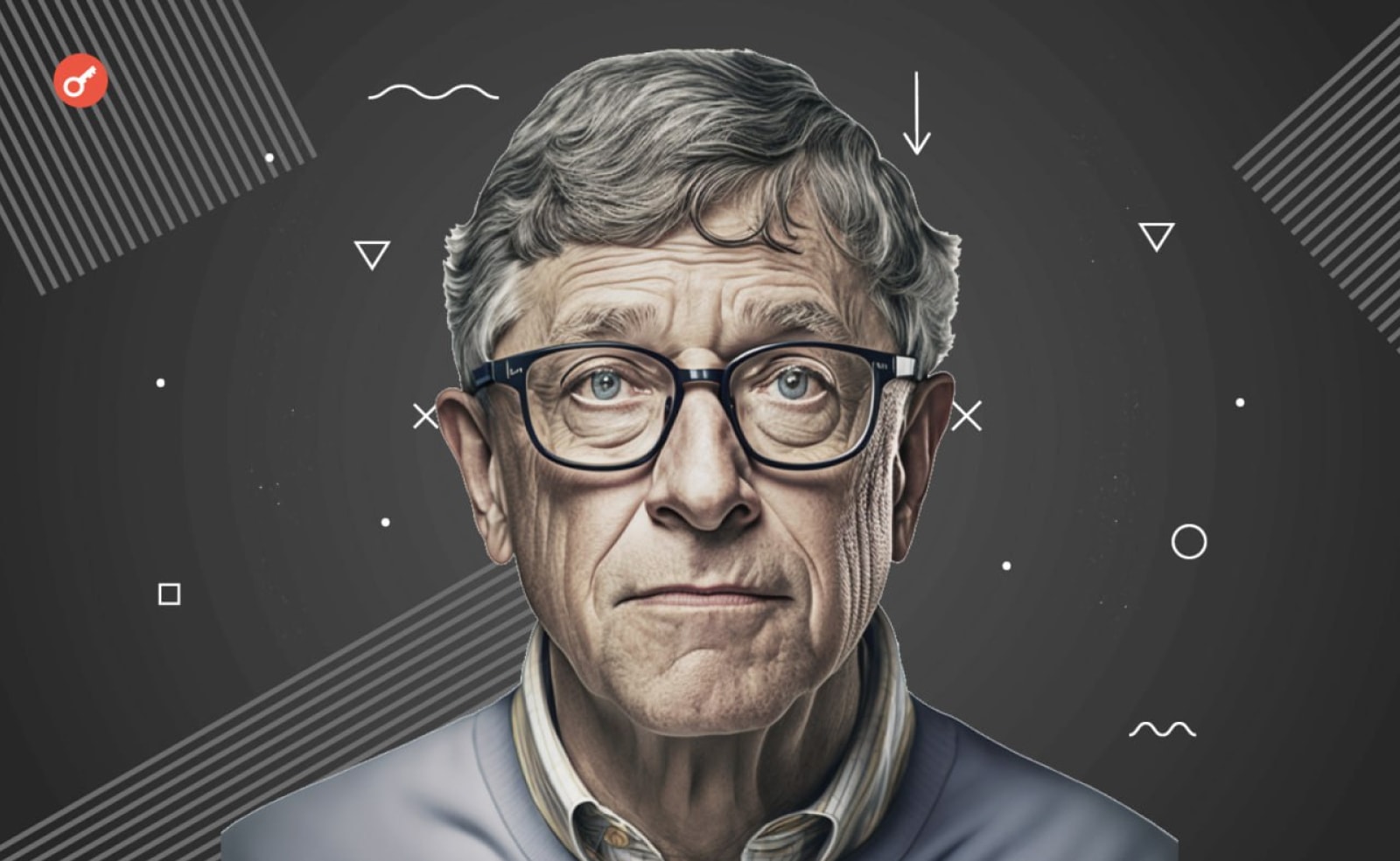 Билл Гейтс не считает Web 3 и метавселенные революцией в интернете. Заглавный коллаж новости.