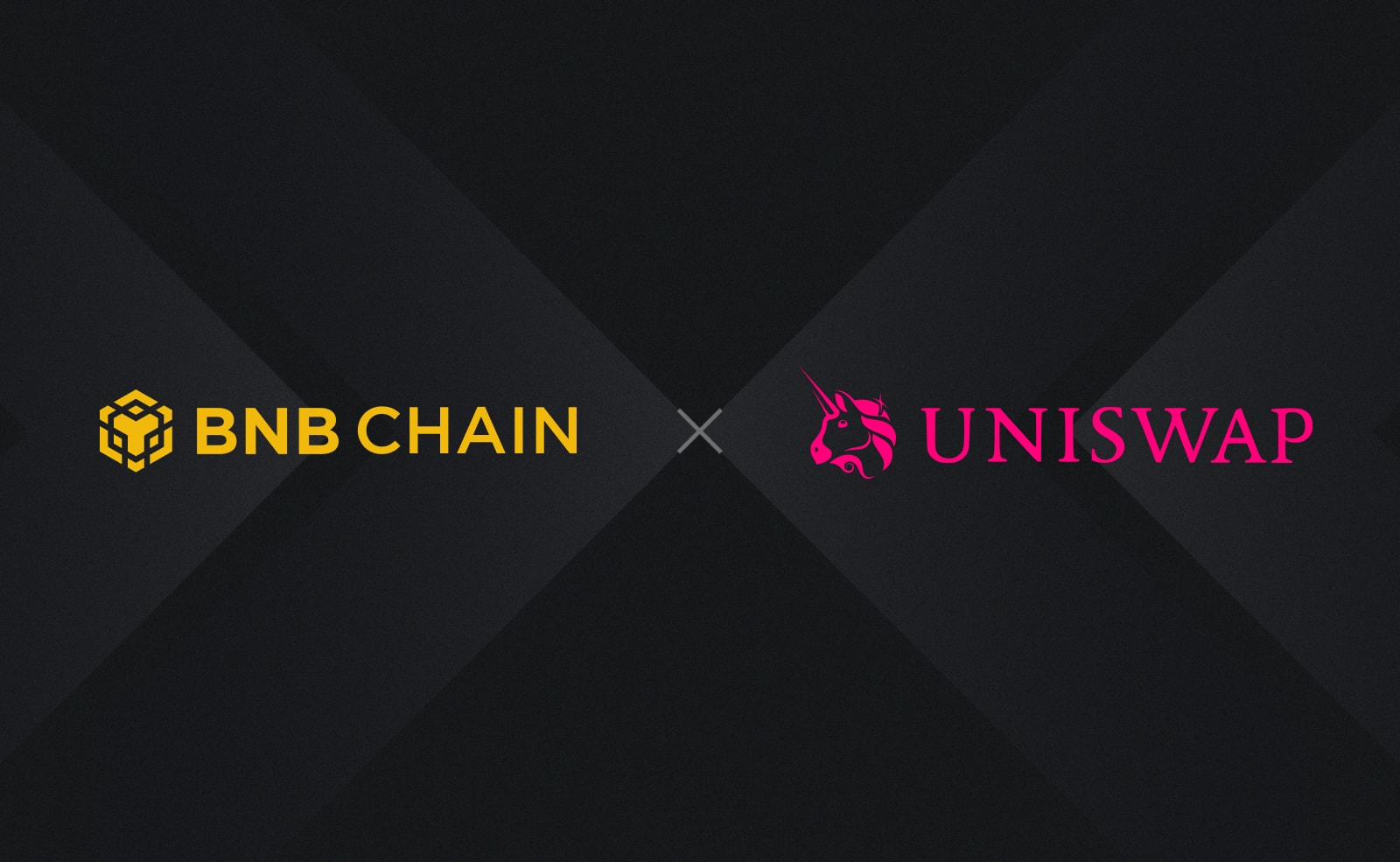 Сообщество Uniswap одобрило интеграцию с BNB Chain. Заглавный коллаж новости.