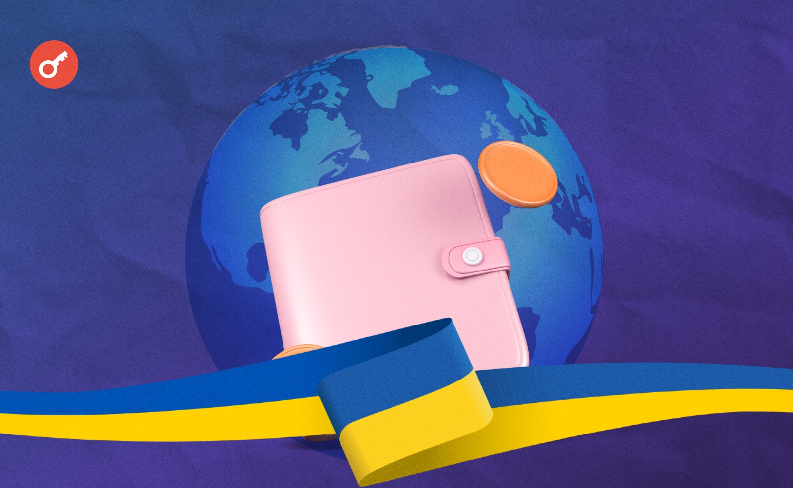 Україні 140 країн допомагають блокувати російські крипто-гаманці. Головний колаж новини.