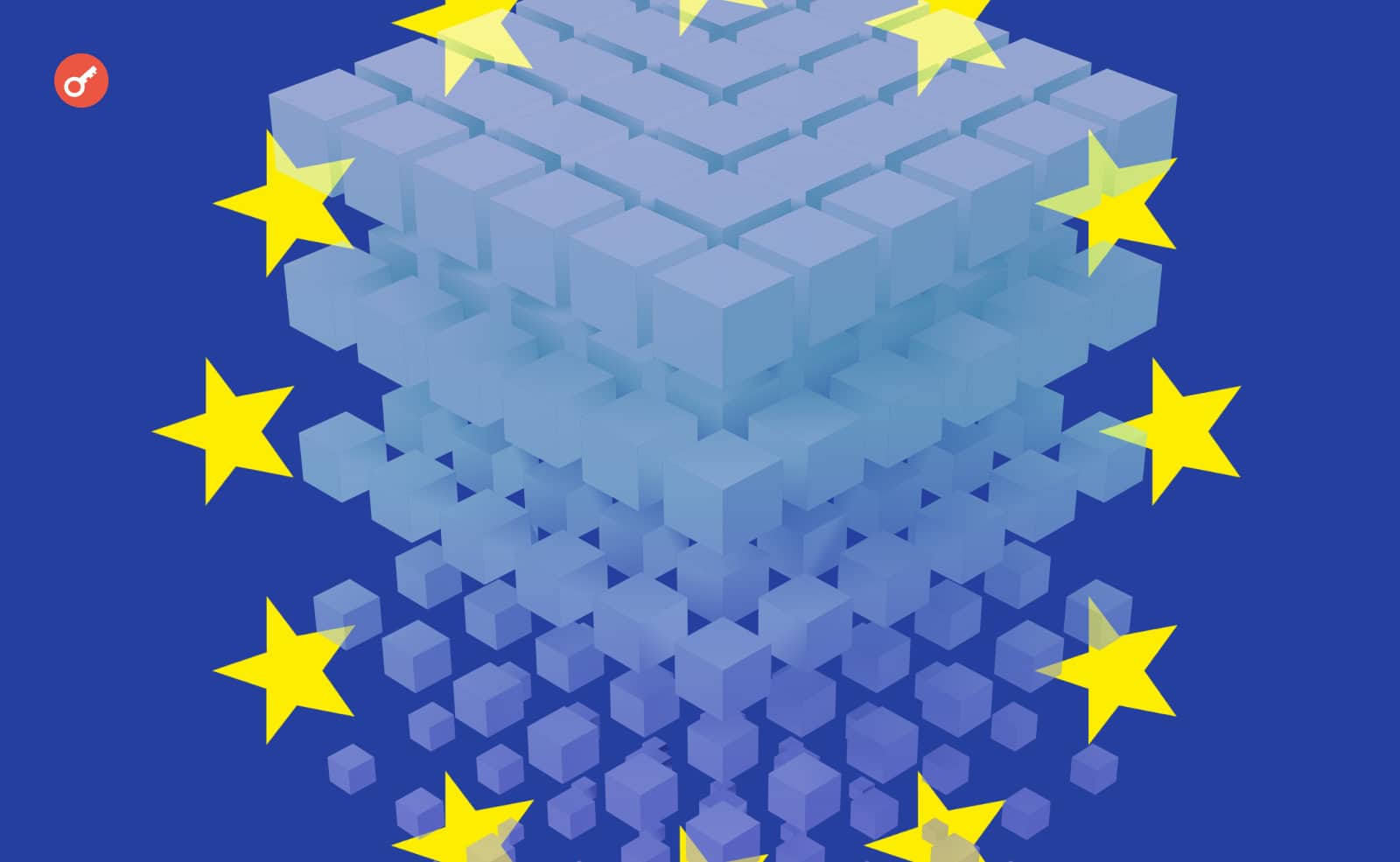 ЕС запускает регулятивную песочницу для проектов блокчейн. Заглавный коллаж новости.