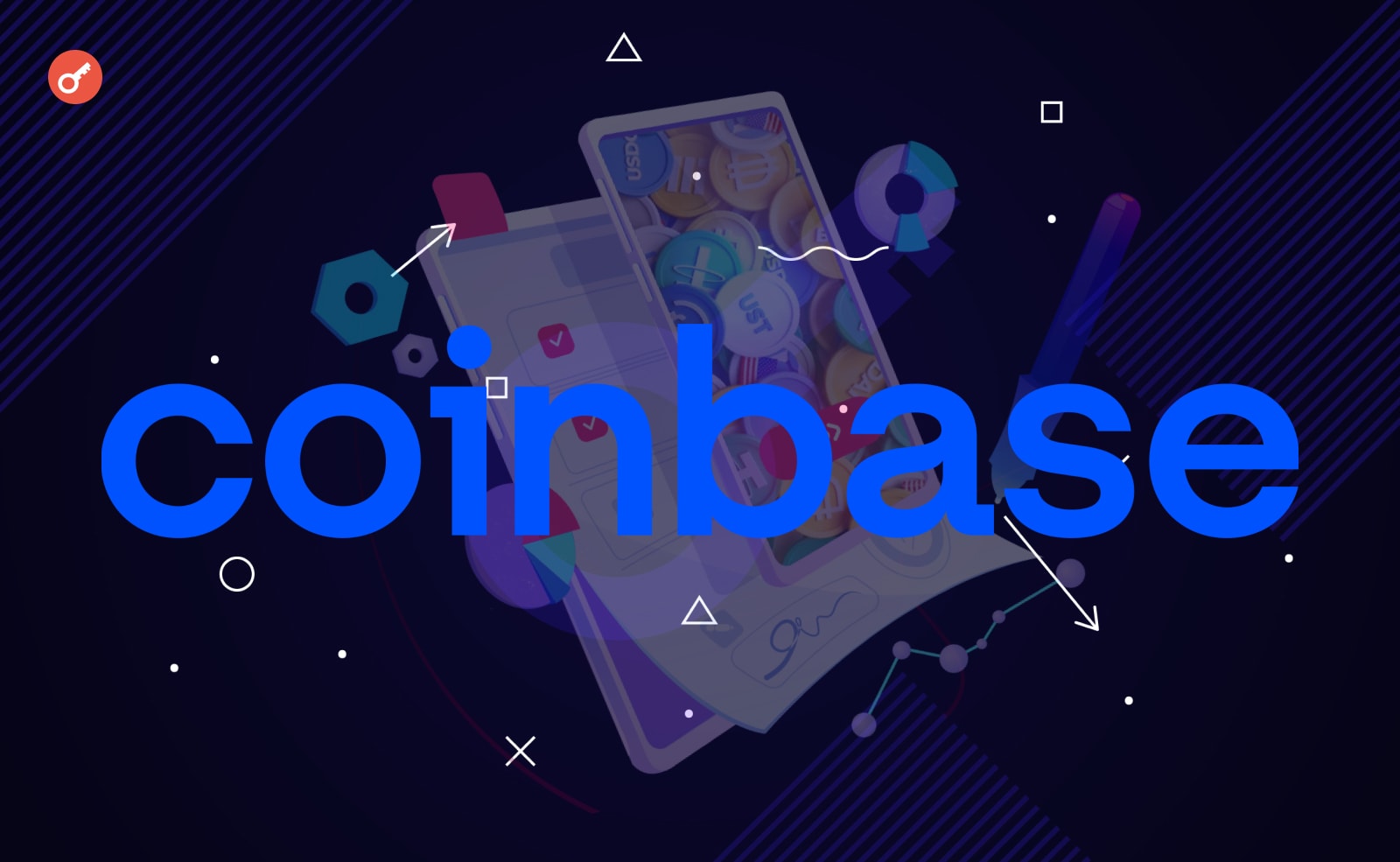 Coinbase планує розробку стейблкоїнів із прив’язкою до темпів інфляції. Головний колаж новини.