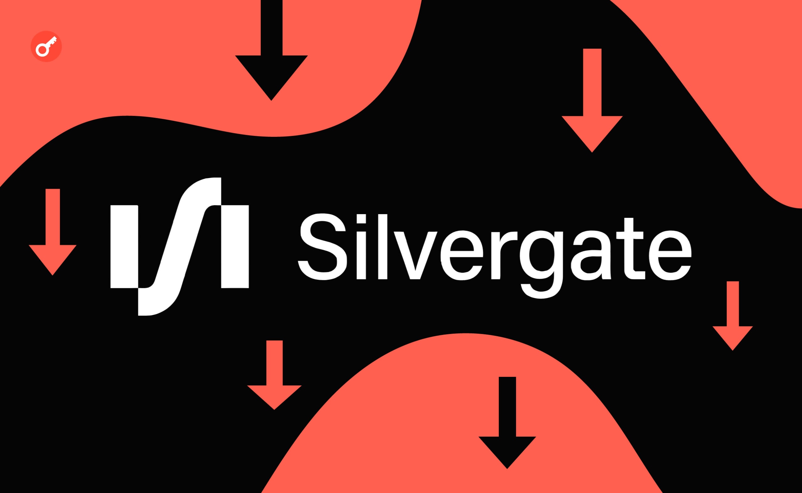 Silvergate: почему рушится ключевой криптобанк США и чем это грозит рынку? Заглавный коллаж статьи.