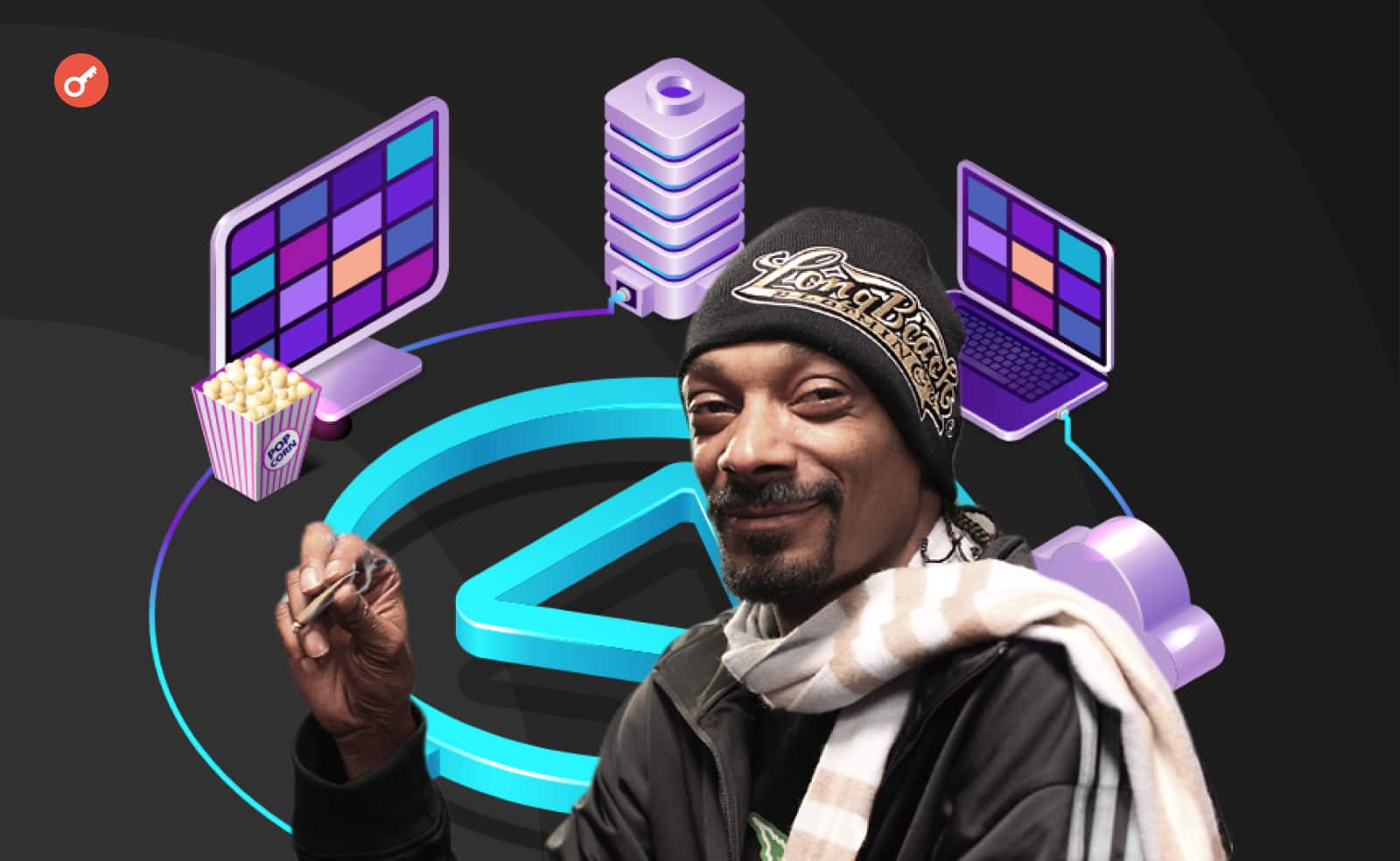 Snoop Dogg став співзасновником Web3 стримінгового додатка Shiller. Головний колаж новини.