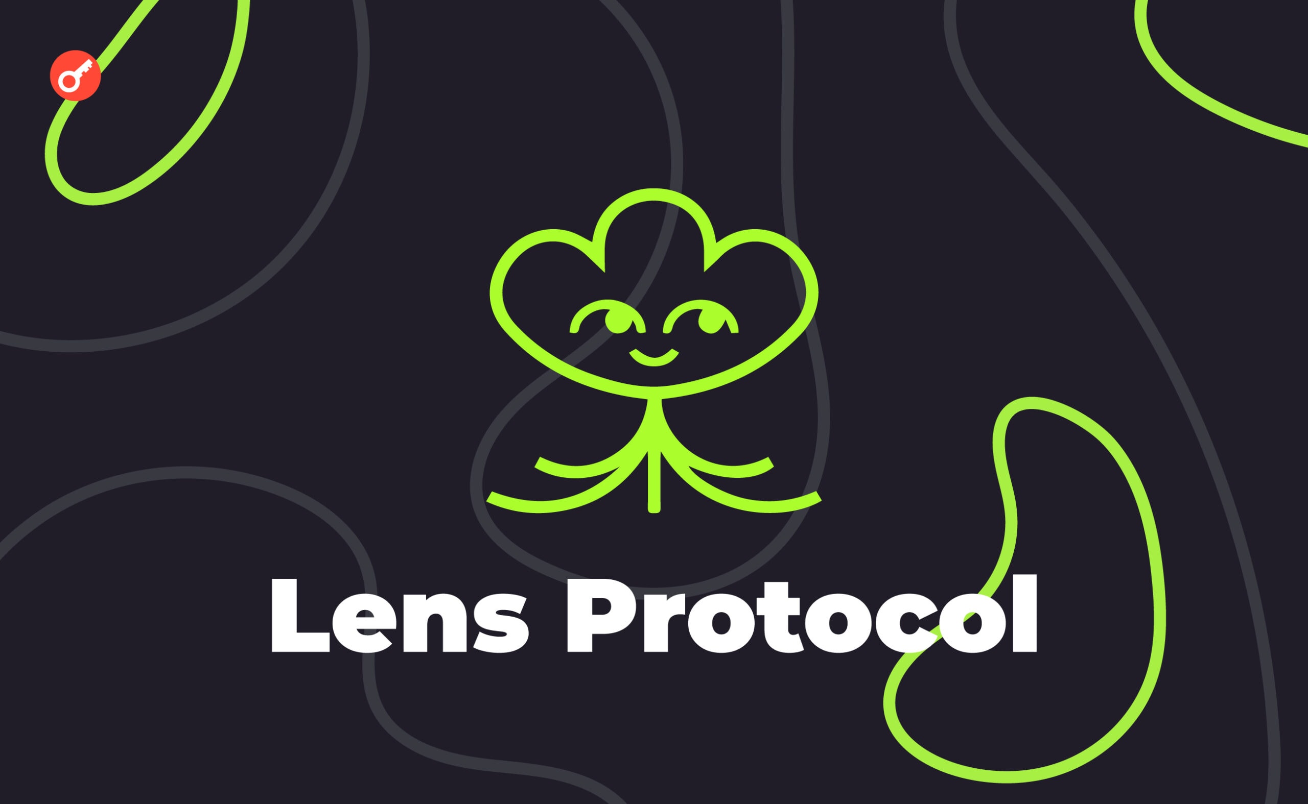 Lens Protocol: як влаштована соціальна мережа Web3. Головний колаж статті.