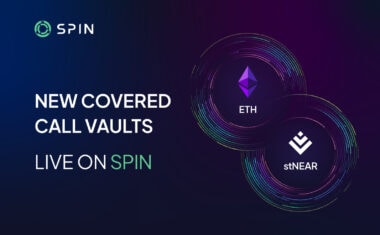 Spin анонсировали запуск двух новых инвестиционных продуктов (AIP) — DeFi Options Vaults на stNEAR и ETH. Этот инструмент позволяет существенно упростить вложение средств в опционы путем их автоматического развертывания.