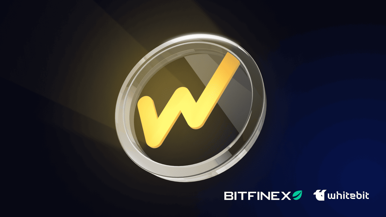 Natywny token WhiteBIT pozostanie na Bitfinex. Główny kolaż wiadomości.