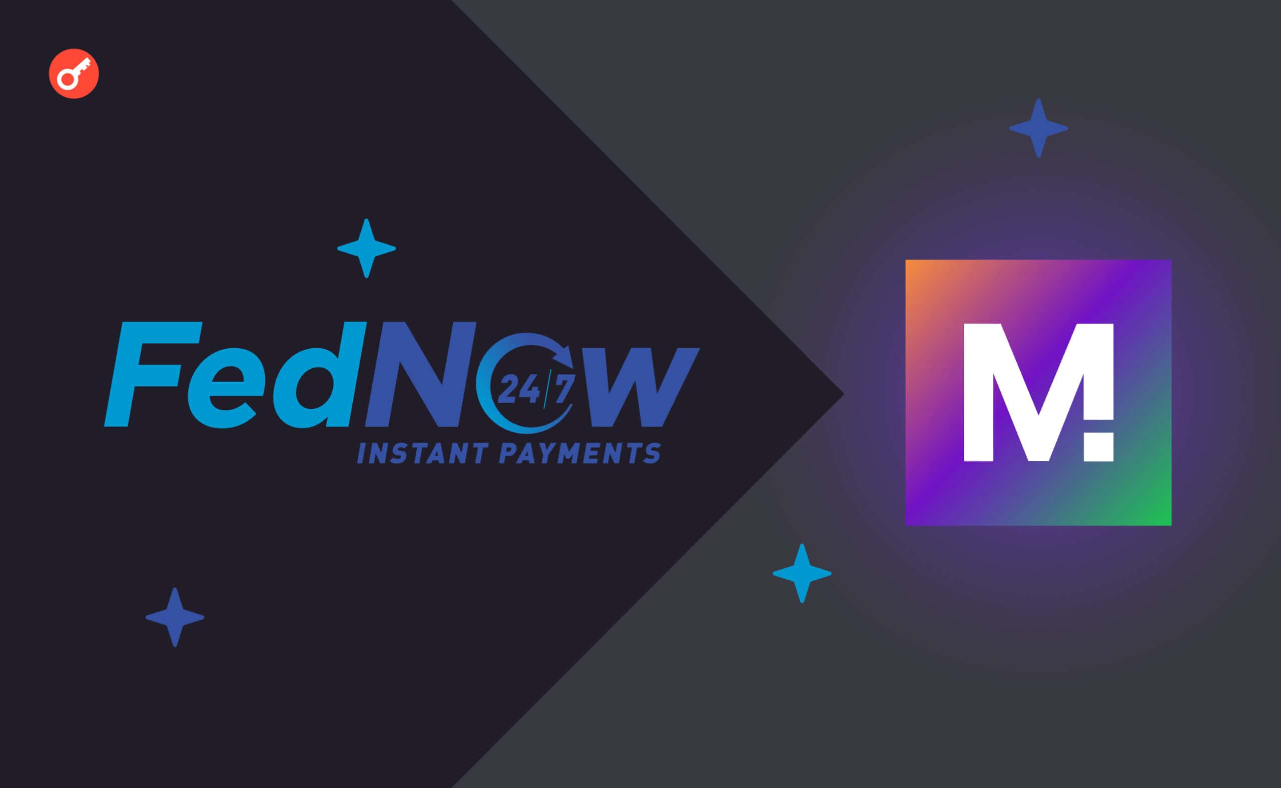Платежная система FedNow интегрирует сеть Metal Blockchain. Заглавный коллаж новости.