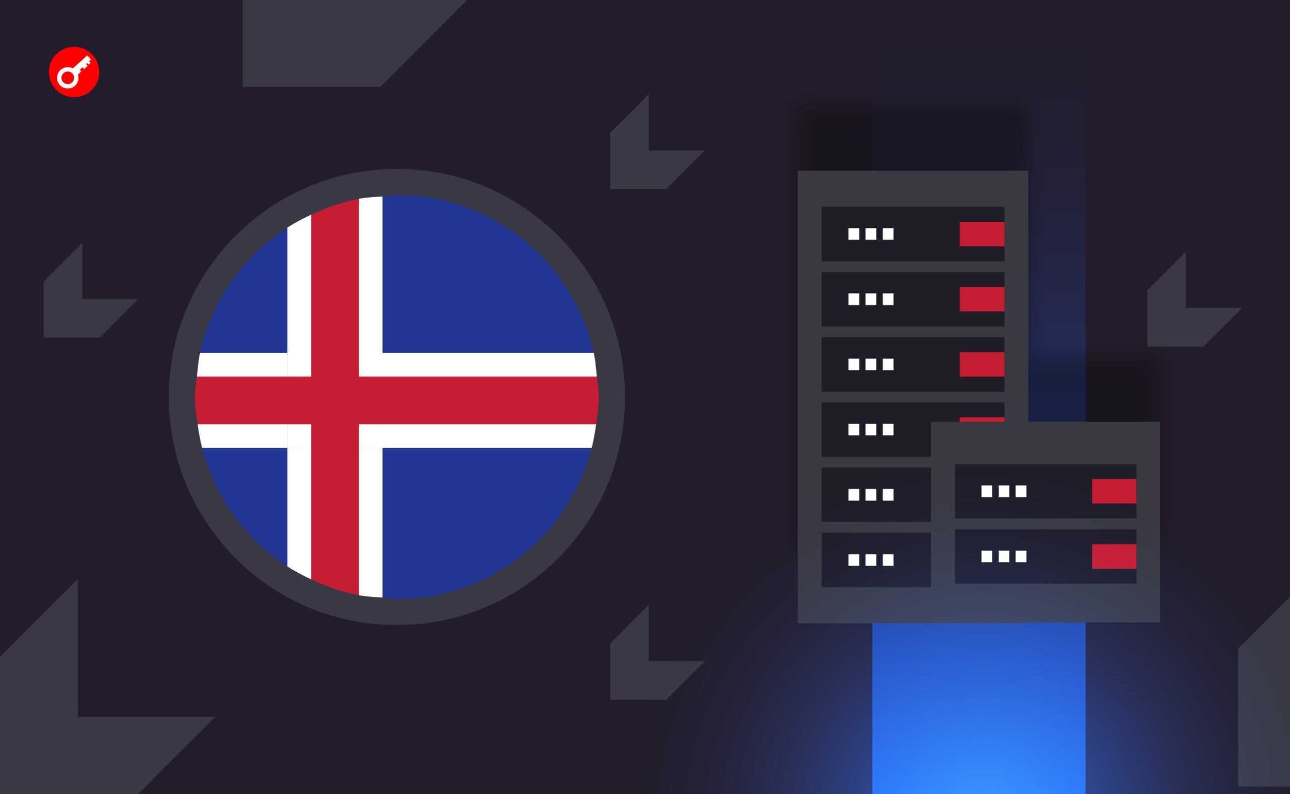 Отчет: Исландия стала новым прибежищем для майнеров. Заглавный коллаж новости.