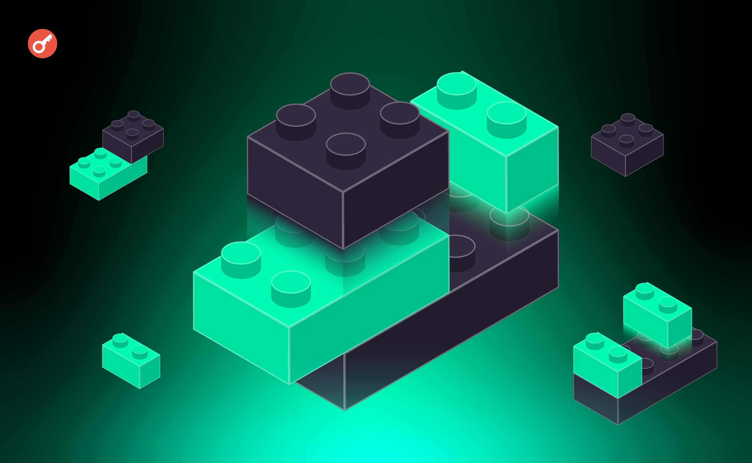 Децентрализованное Lego: как работают и для чего нужны модульные блокчейны. Заглавный коллаж новости.
