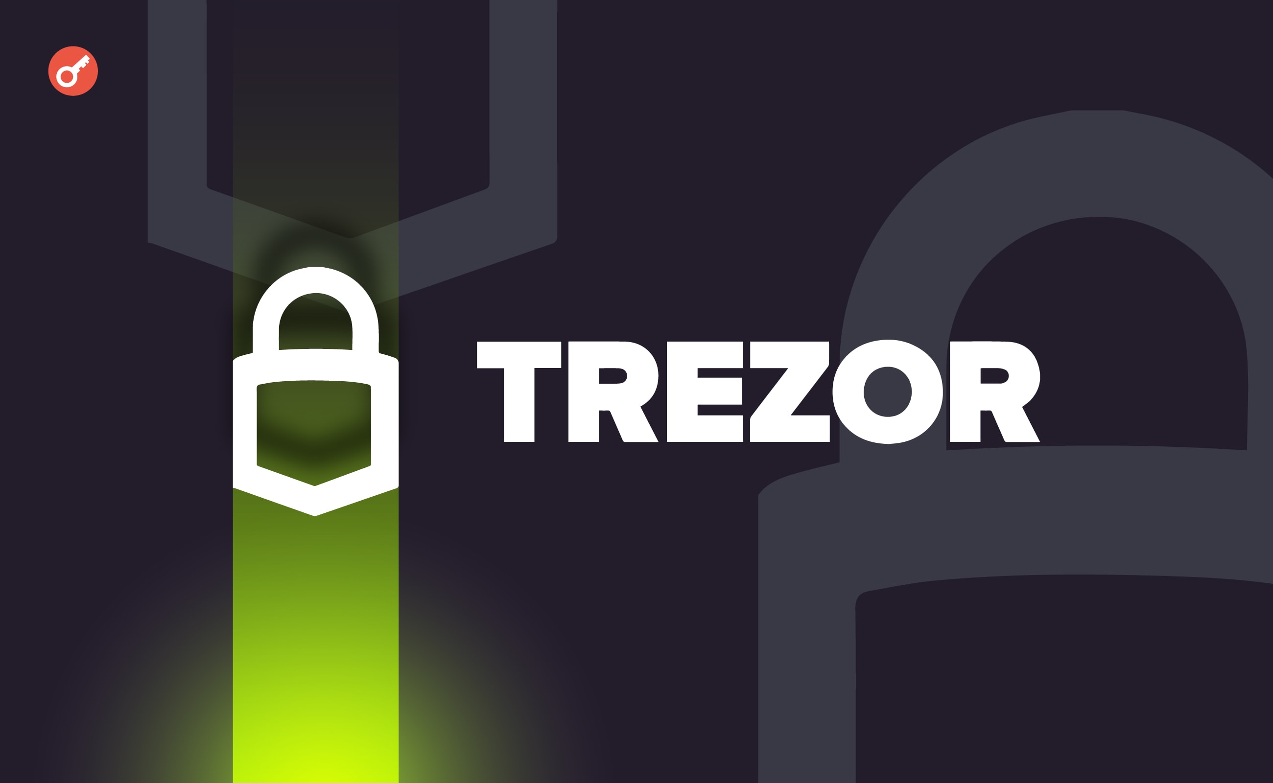 Trezor предупредила пользователей о повторной волне фишинговых атак. Заглавный коллаж новости.