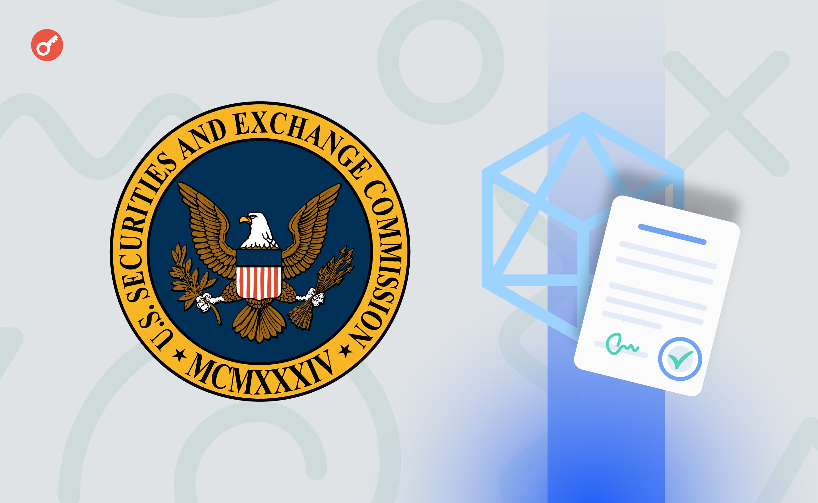 SEC відклала розгляд заявки Hashdex на індексний криптовалютний ETF. Головний колаж новини.