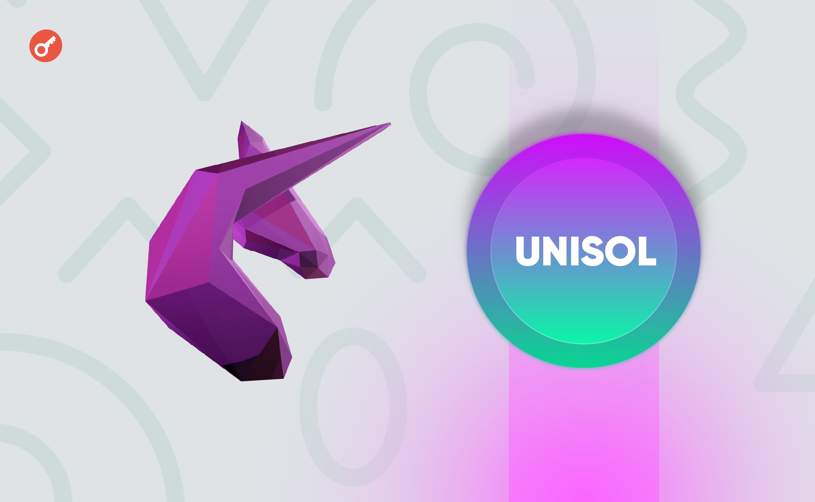 Zespół Unibot ogłasza token UNISOL w sieci Solana. Główny kolaż wiadomości.