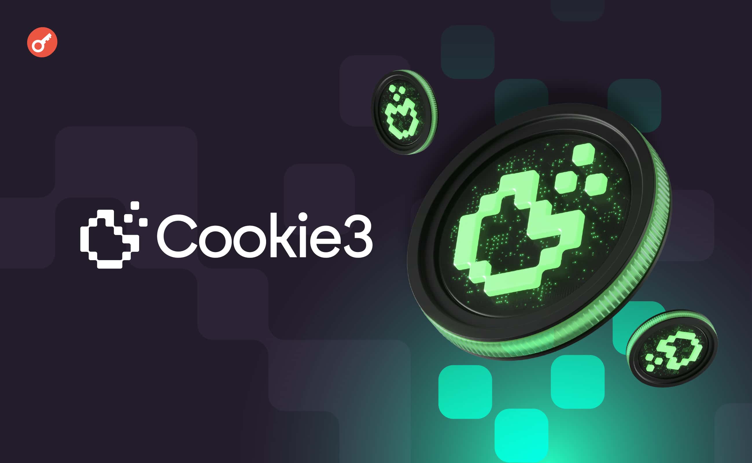 Команда Cookie3 оголосила про запуск токена на ChainGPT Pad і Polkastarter. Головний колаж новини.