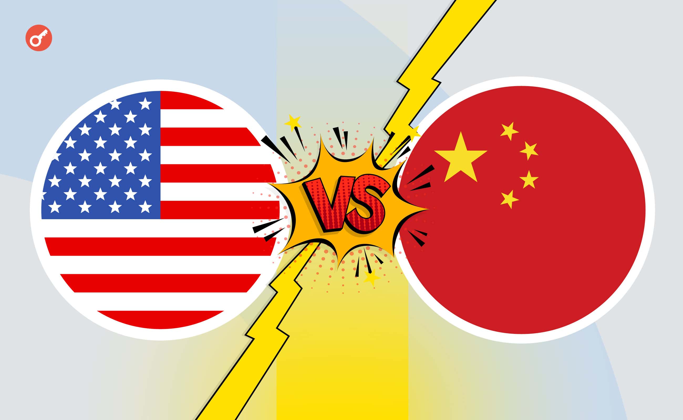 Правительство США призвали бороться с Китаем посредством стейблкоинов. Заглавный коллаж новости.